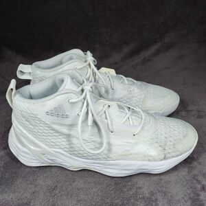 Adidas Exhibit A White Basketball Shoes Mens Size 10.5 H67748